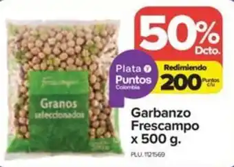 Surtimax Garbanzo Frescampo x 500 g. oferta