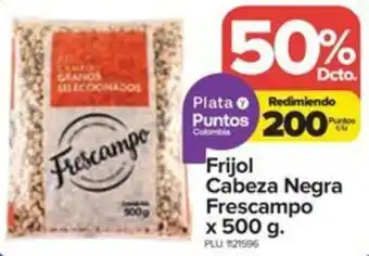 Surtimax Frijol Cabeza Negra Frescampo x 500 g. oferta