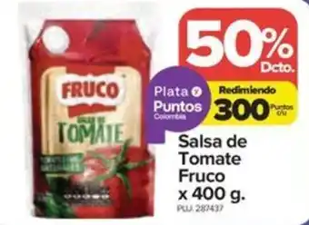 Surtimax Salsa de Tomate Fruco x 400 g. oferta
