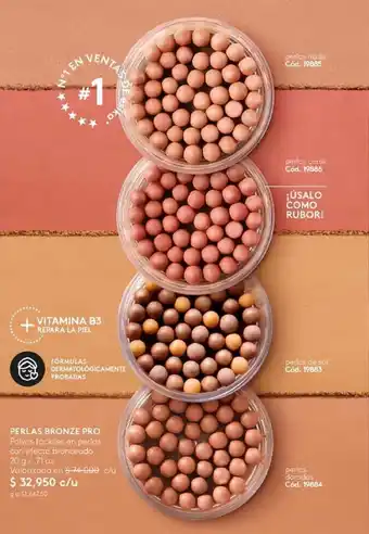 Ésika PERLAS BRONZE PRO 20 g / .71 oz oferta