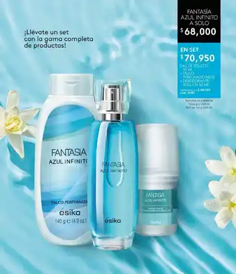Ésika FANTASÍA AZUL INFINITO A SOLO oferta