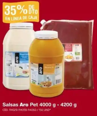 Makro Salsas Aro Pet 4000g/4200g oferta