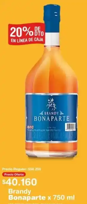 Makro Brandy Bonaparte x 750ml oferta