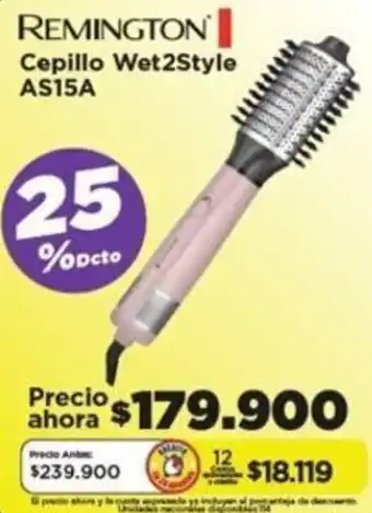 Alkomprar REMINGTON Cepillo Wet2Style AS15A oferta