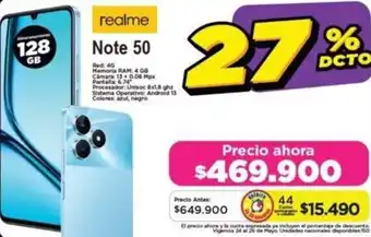 Alkomprar Realme Note 50 128GB oferta
