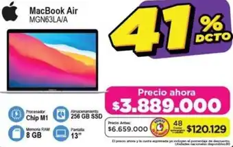 Alkomprar MacBook Air MGN63LA/A oferta