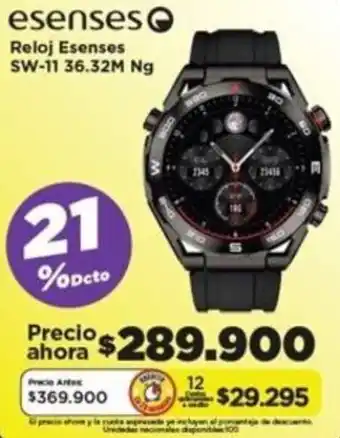 Alkomprar esenses Reloj Esenses SW-11 36.32M Ng oferta