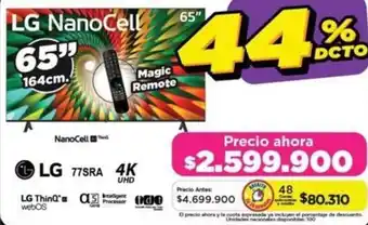 Alkomprar LG NanoCell 65" oferta