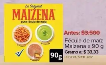 Surtimax Fécula de maíz Maizena x 90g oferta