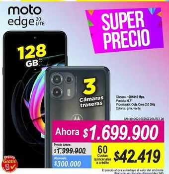 Alkomprar Celulares motorola edge 20 lite oferta