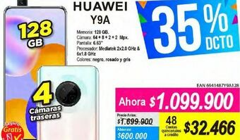 Alkomprar Celulares huawei y9a oferta