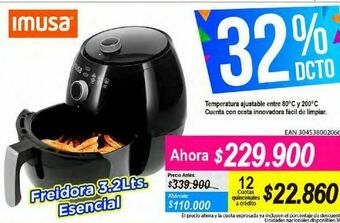 Alkomprar Freidora de aire imusa esensial oferta