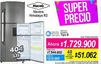 Alkomprar Nevera haceb himalaya r2 oferta