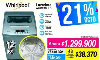 Alkomprar Lavadora whirlpool oferta