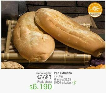 Jumbo Pan extrafino x 750 g oferta