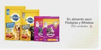 Metro En alimento seco pedigree y whiskas oferta