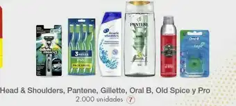 Metro En head & shoulders, pantene, gillette, oral b, old spice y pro oferta