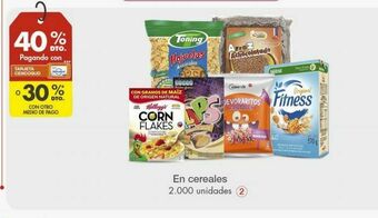 Metro En cereales oferta