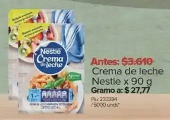 Surtimax Crema de leche Nestle x 90 g x 2 und. oferta