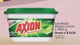 Surtimax Lavaloza Axion Limón x 450 g oferta