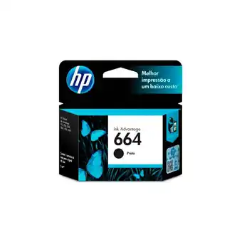 Falabella Cartucho de tinta hp 664 negra original f6v29al oferta
