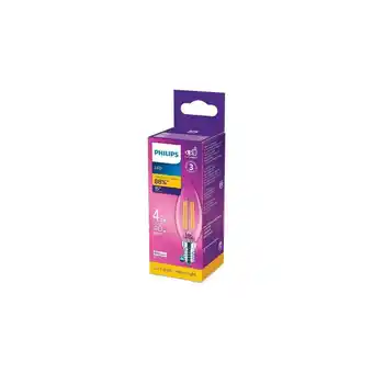 Falabella Vela Led Transparente 4.5W E14 Luz Cálida oferta