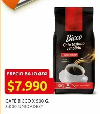 Ara Café bicco x 500 g. oferta