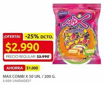 Ara Max combi x 50 un. / 200 g. oferta