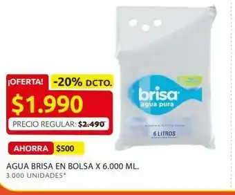 Ara Agua brisa en bolsa x 6.000 ml. oferta