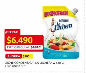 Ara Leche condensada la lechera x 320 g. oferta