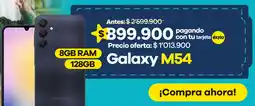 Éxito SAMSUNG Galaxy M54 oferta