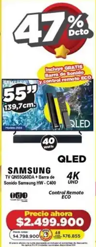 Alkomprar SAMSUNG TV QN55Q60DA 55" oferta