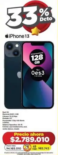 Alkomprar iPhone 13 oferta