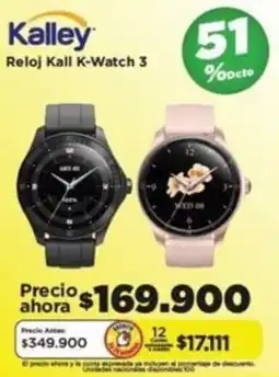 Alkomprar Kalley Reloj Kall K-Watch 3 oferta