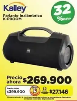 Alkomprar Kalley Parlante Inalámbrico K-PBOOM oferta