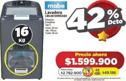 Alkomprar Mabe Lavadora LMC46100WDABO 16kg oferta