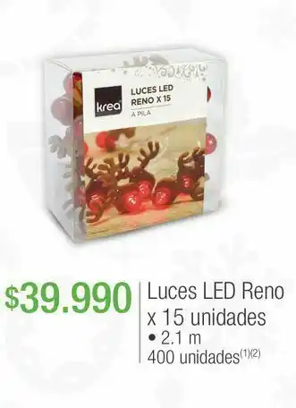 Jumbo Luces led de navidad oferta