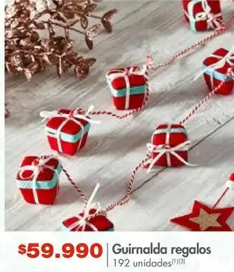 Metro Guirnalda regalos oferta