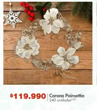 Metro Corona poinsetti oferta
