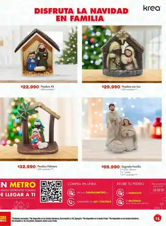 Metro Decoración de navidad oferta
