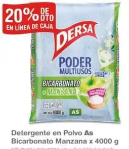 Makro Detergente en Polvo As Bicarbonato Manzana x 4000g oferta