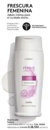 Ésika MULTICARE Femme oferta