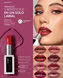 Ésika HIDRACOLOR Labial alta cobertura FPS 25 4 g/.14 oz. oferta