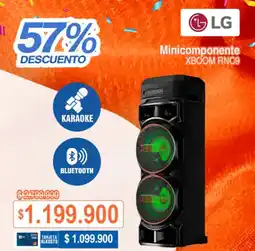 Alkosto LG Minicomponente XBOOM RNC9 oferta