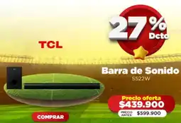 Alkomprar TCL Barra de Sonido S522W oferta