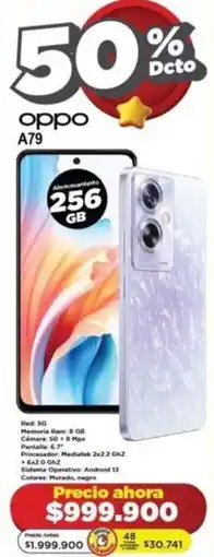 Alkomprar oppo A79 256GB oferta