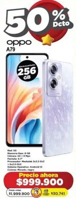 Alkomprar oppo A79 256GB oferta