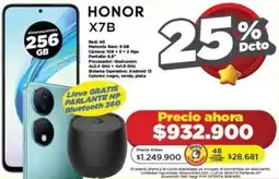 Alkomprar HONOR X7B 256GB oferta