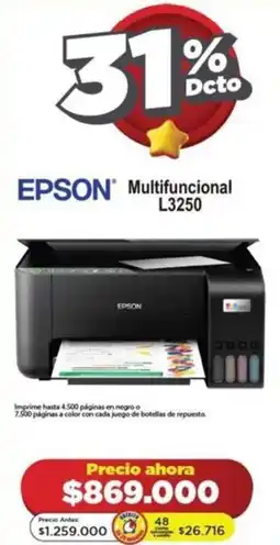 Alkomprar EPSON Multifuncional L3250 oferta