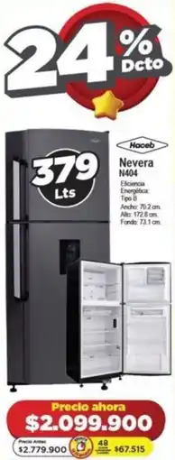 Alkomprar Haceb Nevera N404 oferta